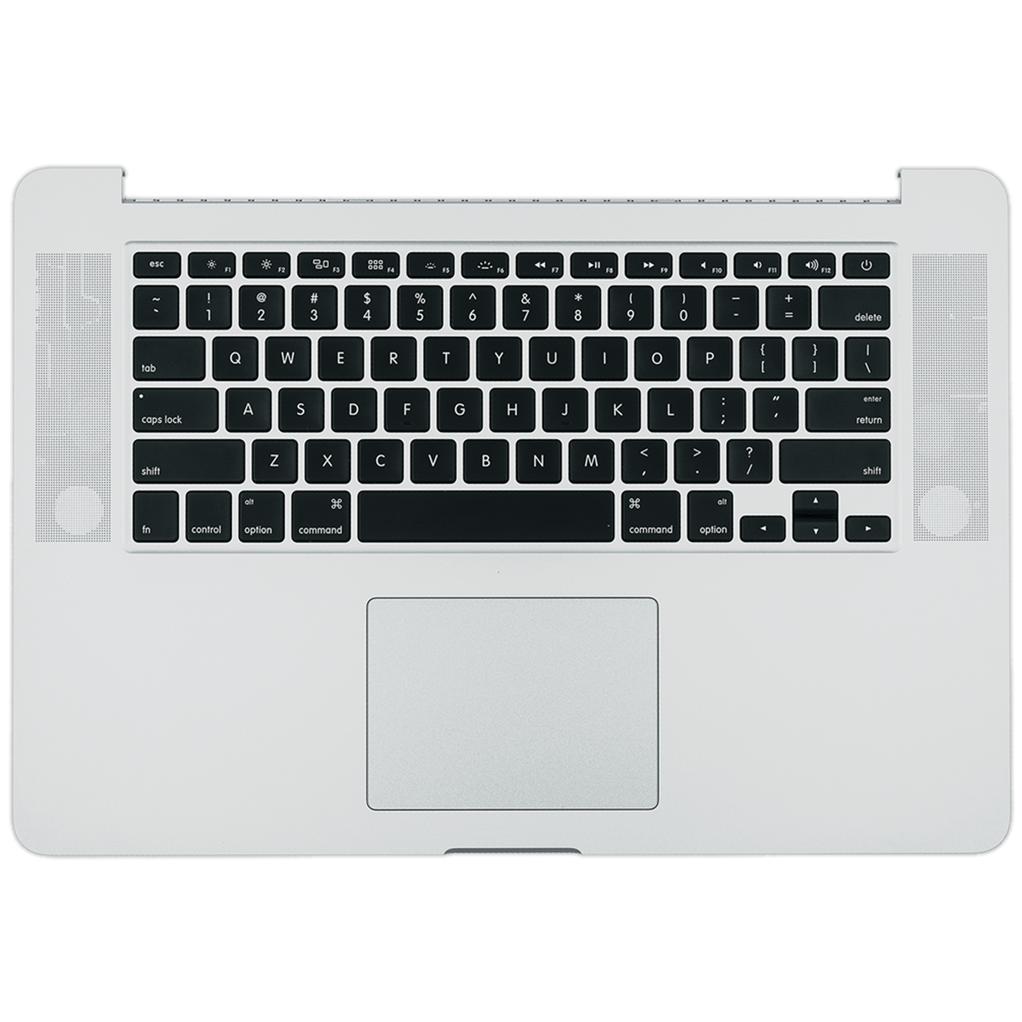 Used Top case for A1398 MacBook Pro 15 inch 2015 Keyboard Trackpad Only