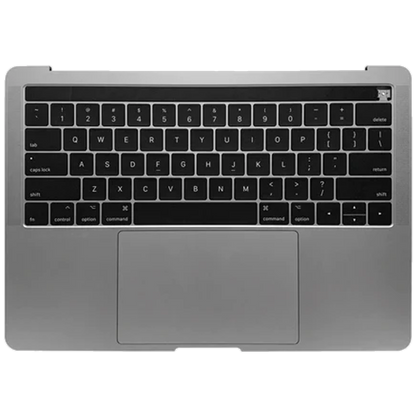 Used Top case for A1706 MacBook Pro 13 inch 2016 2017 Keyboard Trackpad Touch Bar Only