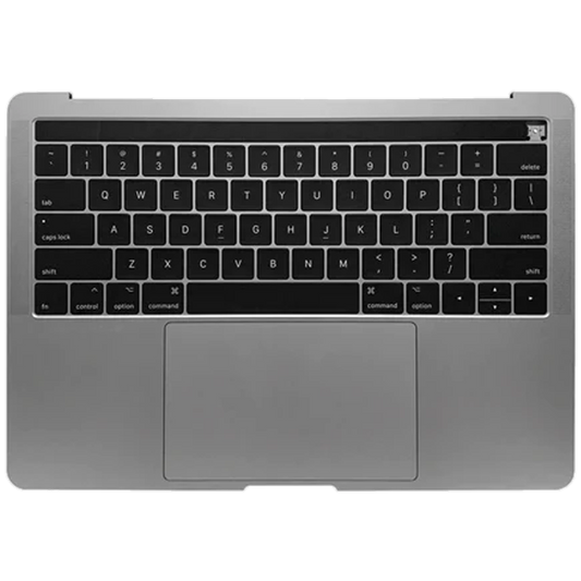 Used Top case for A1706 MacBook Pro 13 inch 2016 2017 Keyboard Trackpad Touch Bar Only