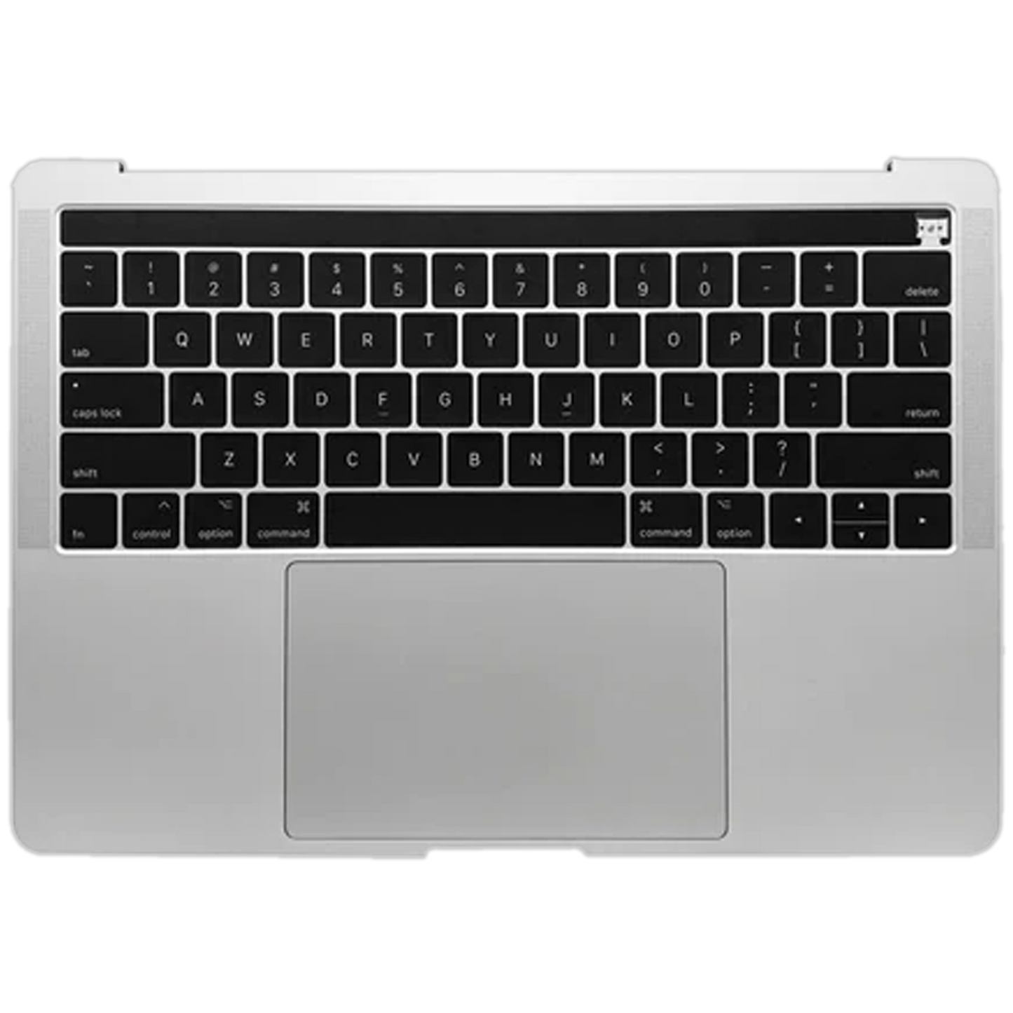 Used Top case for A1706 MacBook Pro 13 inch 2016 2017 Keyboard Trackpad Touch Bar Only