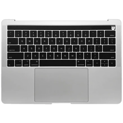 Used Top case for A1706 MacBook Pro 13 inch 2016 2017 Keyboard Trackpad Touch Bar Only