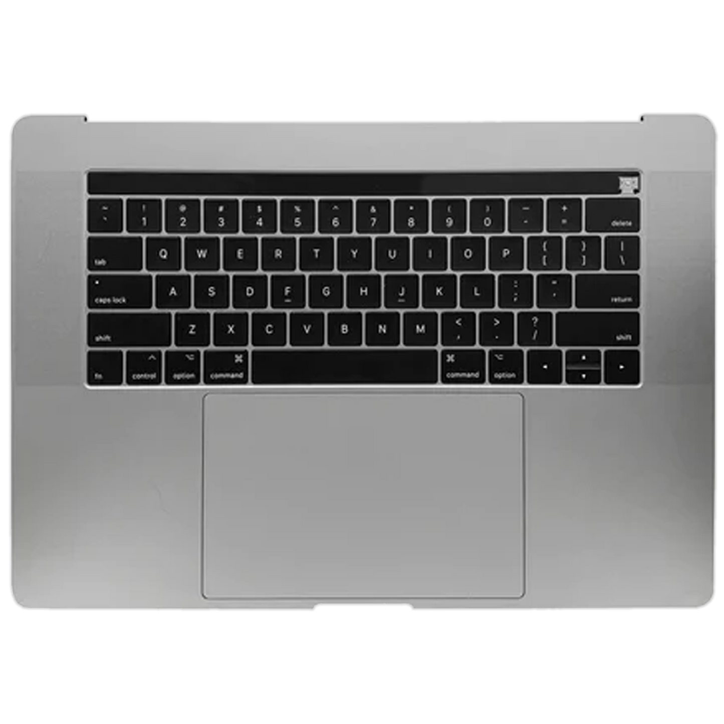 Used Top case for A1707 MacBook Pro 15 inch 2016 2017 Keyboard Trackpad Touch Bar Only