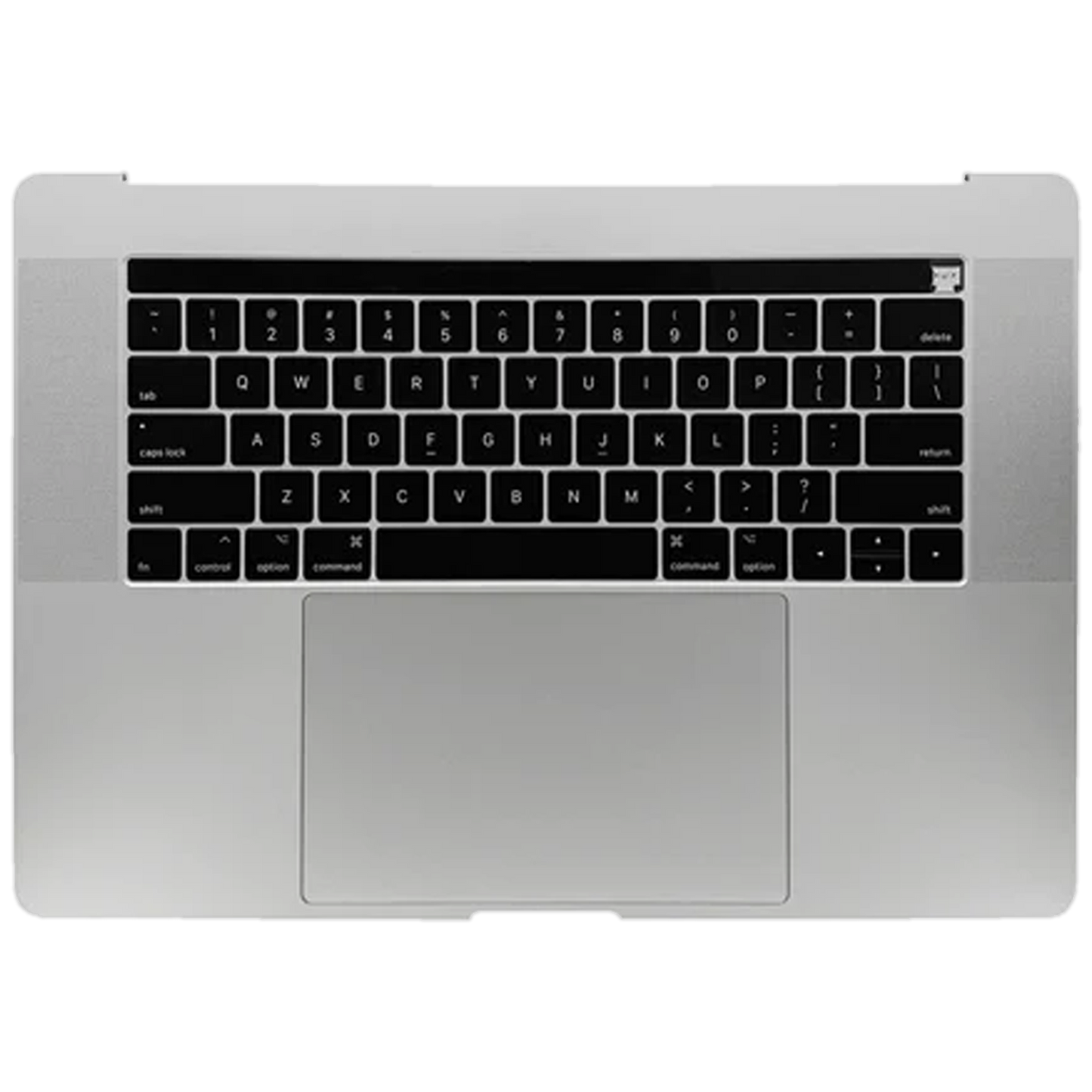 Used Top case for A1707 MacBook Pro 15 inch 2016 2017 Keyboard Trackpad Touch Bar Only