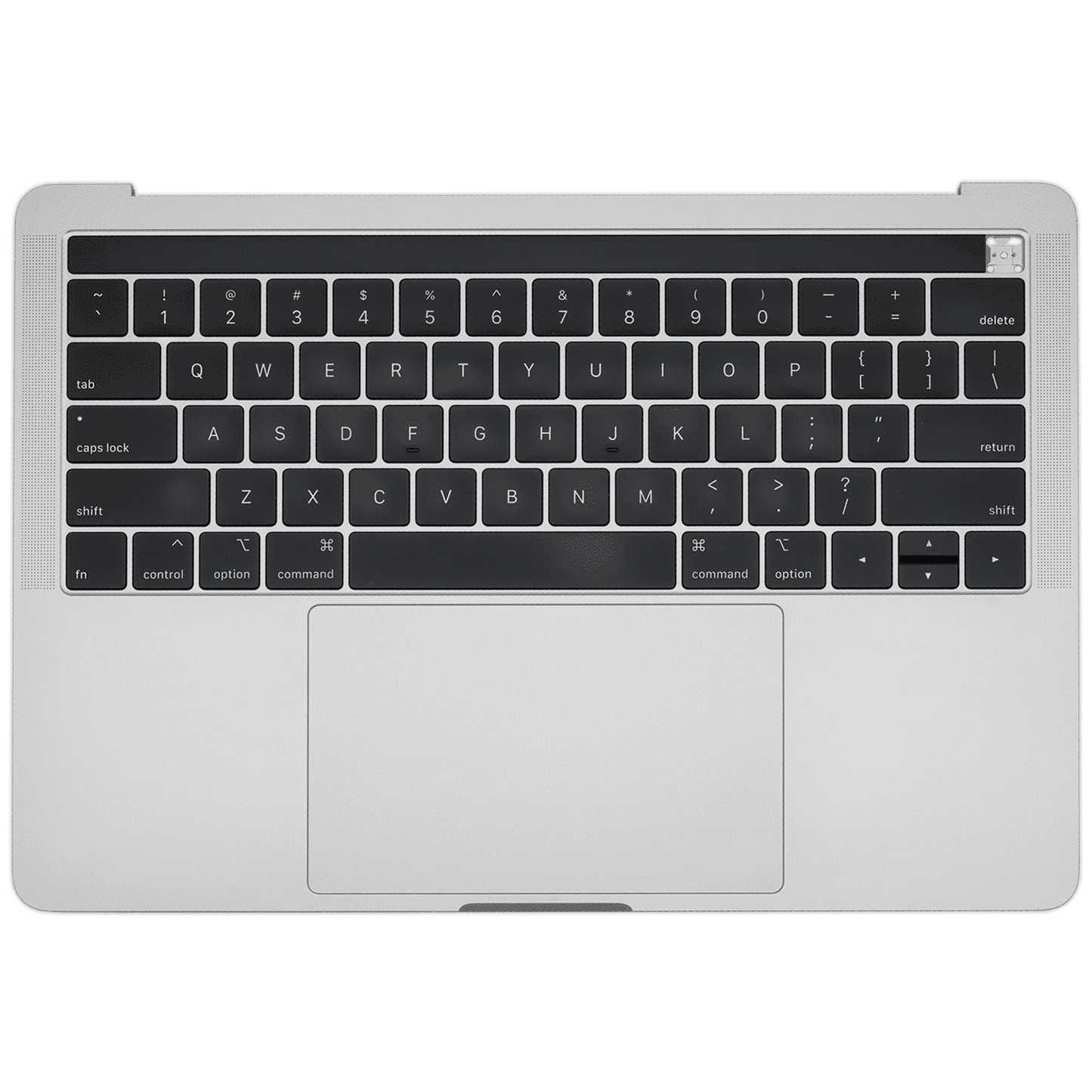 Used Top case for A1989 MacBook Pro 13 inch 2018 2019 Keyboard Trackpad Touch Bar with Battery