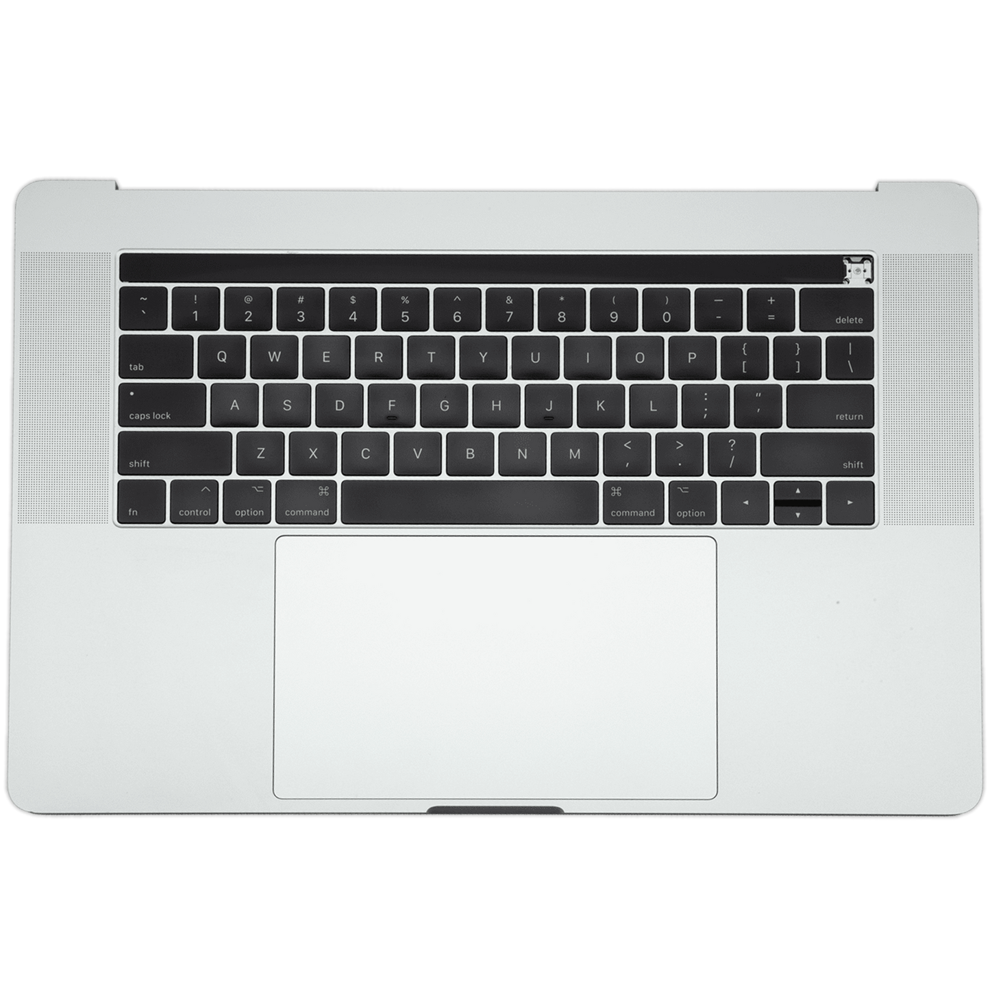 Used Top case for A1990 MacBook Pro 15 inch 2018 2019 Keyboard Trackpad Touch Bar Only