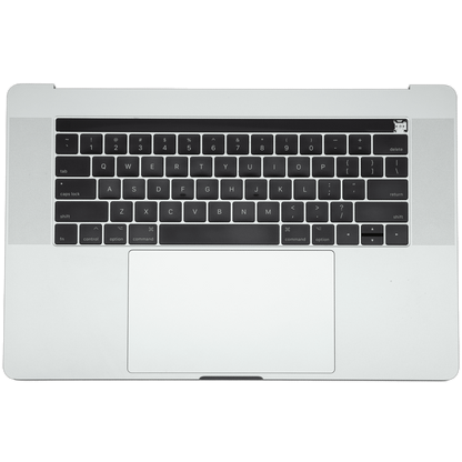 Used Top case for A1990 MacBook Pro 15 inch 2018 2019 Keyboard Trackpad Touch Bar Only